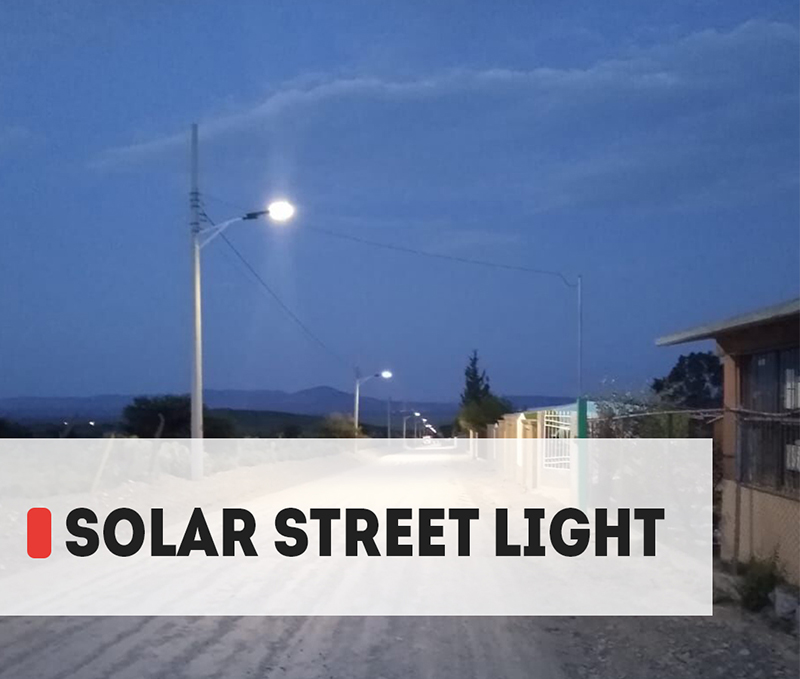 【Project】AOK Solar LED Street light installation in Mexico
